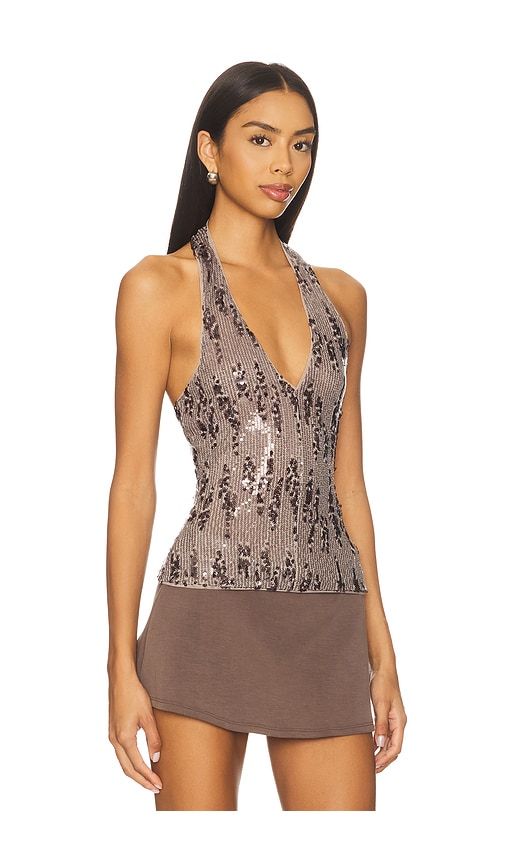 Vivian Top in Grey. - size M (also in S, XS, XXS) - superdown - Modalova