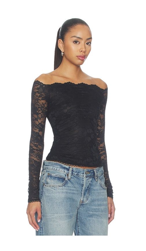 Cameron Off Shoulder Top in . - size L (also in M, S, XL, XS, XXS) - superdown - Modalova