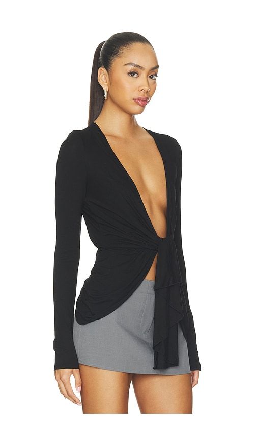 Makenzie Drape Top in . - size L (also in M, S, XL, XS) - superdown - Modalova