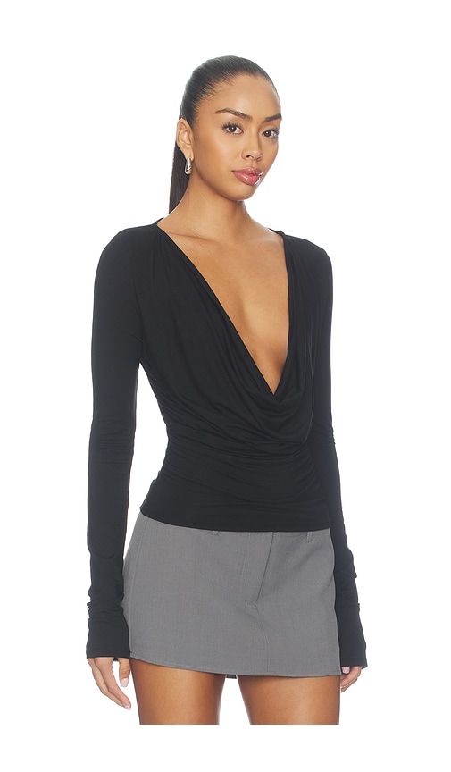 Dalton Cowl Neck Top in . - size L (also in M, S, XS) - superdown - Modalova