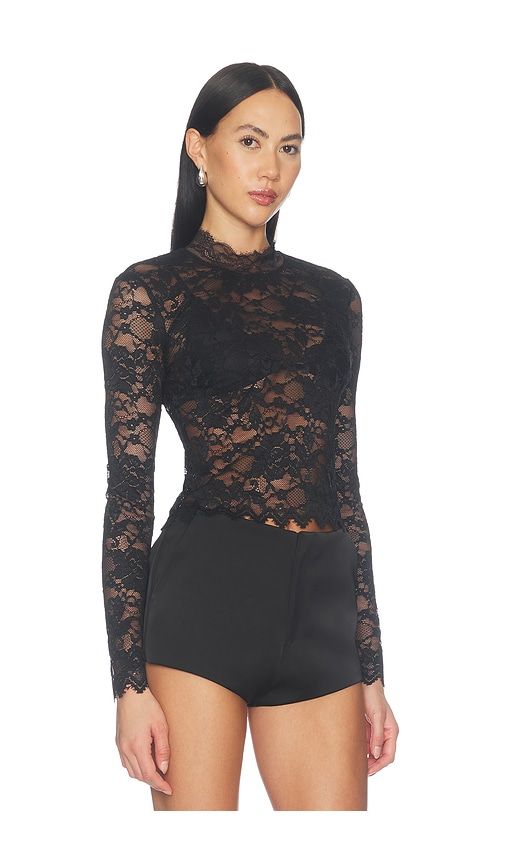 Laura Long Sleeve Top in . - size L (also in M, S, XS, XXS) - superdown - Modalova