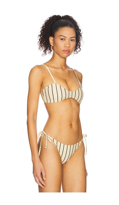 Minca Bikini Top in Yellow. - size L (also in M, S, XL, XS, XXS) - superdown - Modalova