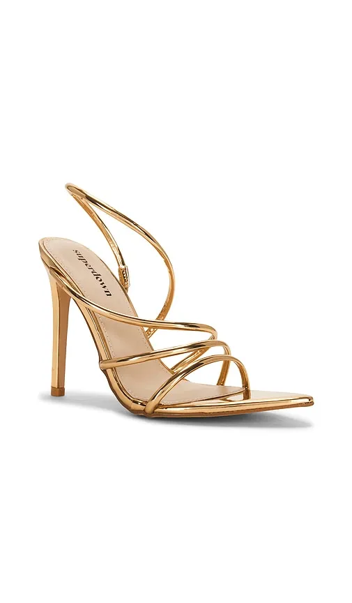 Serene Heel in Metallic . - size 10 (also in 6, 7, 8, 9) - superdown - Modalova