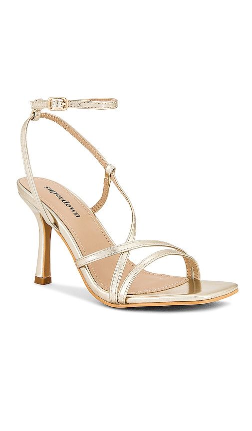 Luna Heel in Metallic . - size 10 (also in 6, 7, 8, 9) - superdown - Modalova