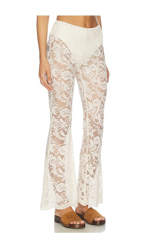 Labyrinth Lace Bells in Cream. - size L (also in M, S, XS) - SPELL - Modalova