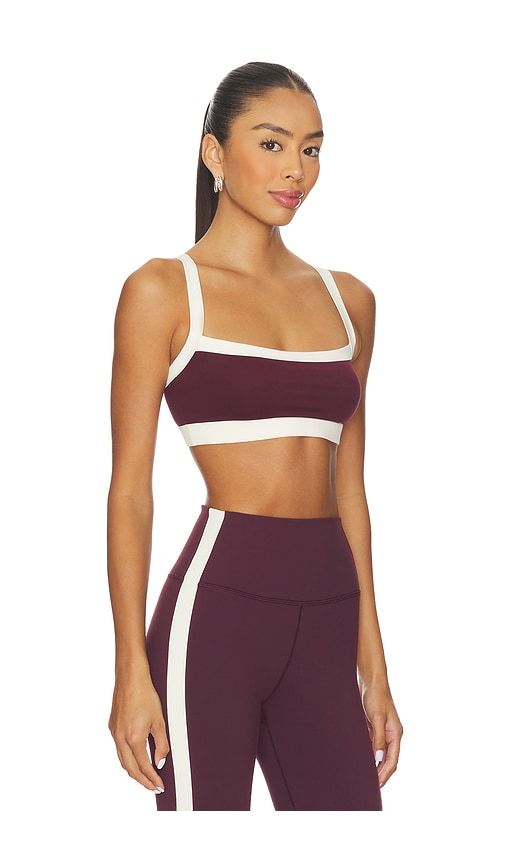 Monah Rigor Sports Bra in Burgundy. - size XS (also in S, M, L) - Splits59 - Modalova