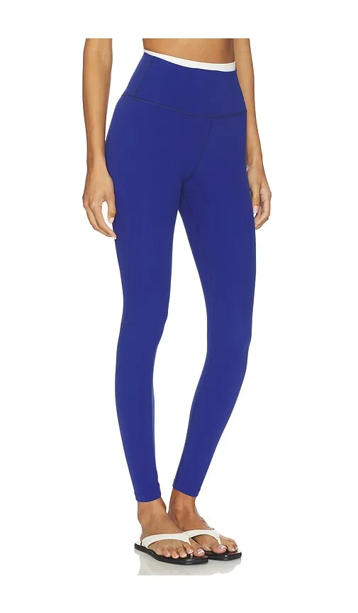 Dual High Waist Airweight 7/8 Legging in Blue. - size L (also in M, S, XS) - Splits59 - Modalova