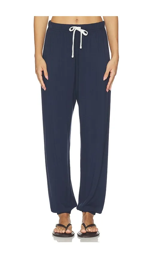 Andie Oversized Sweatpant in Navy. - size L (also in M) - Splits59 - Modalova