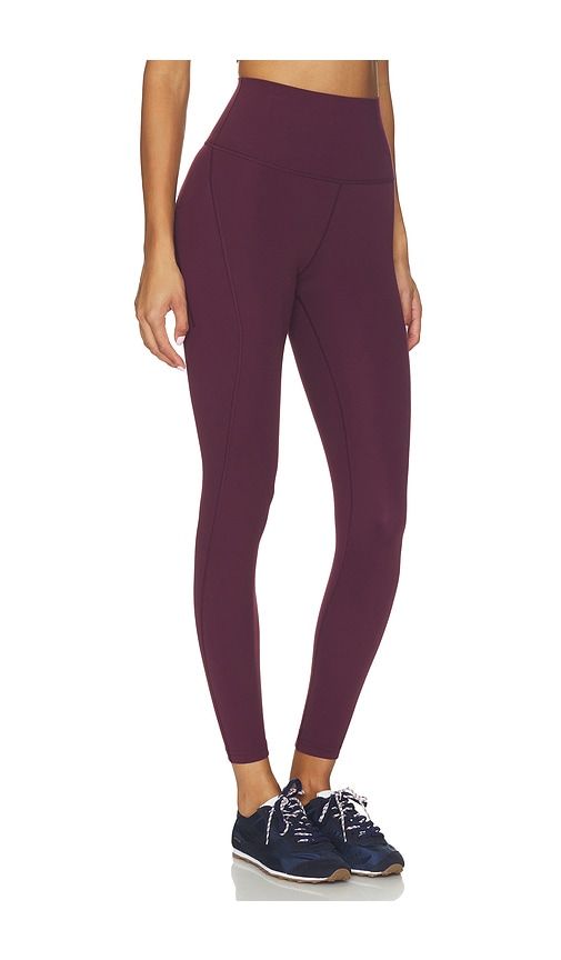 Airweight Highwaist Legging With Pocket in Wine. - size L (also in M, S, XL, XS) - Splits59 - Modalova