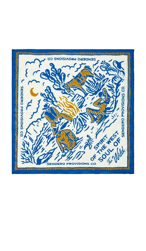 Cowboy Campfire Bandana in - Sendero Provisions Co. - Modalova