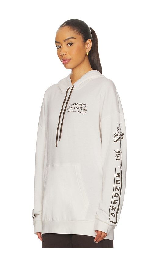 So Far West Hoodie in Light Grey. - size M (also in S) - Sendero Provisions Co. - Modalova