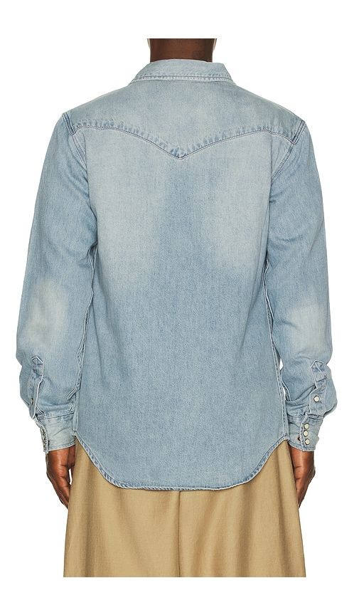 The Wyatt Pearl Snap Shirt in Blue. - size L (also in M) - Sendero Provisions Co. - Modalova