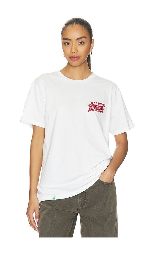 All Giddy No Woah Tee in White. - size L (also in M, S, XL/1X, XS) - Sendero Provisions Co. - Modalova