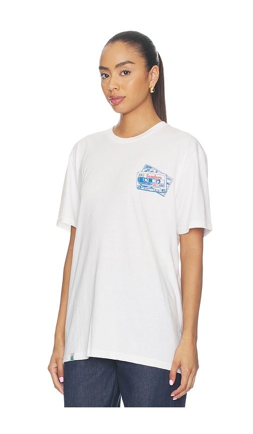 Casette Tape Tee in White. - size L (also in M, S, XL/1X, XS) - Sendero Provisions Co. - Modalova