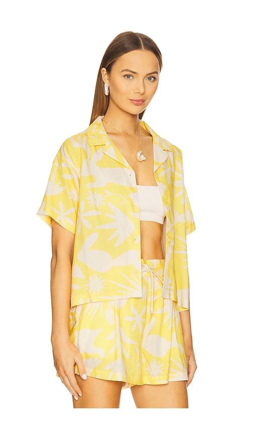 Isla Top in Yellow. - size L (also in M, S, XL/1X, XS) - Sendero Provisions Co. - Modalova