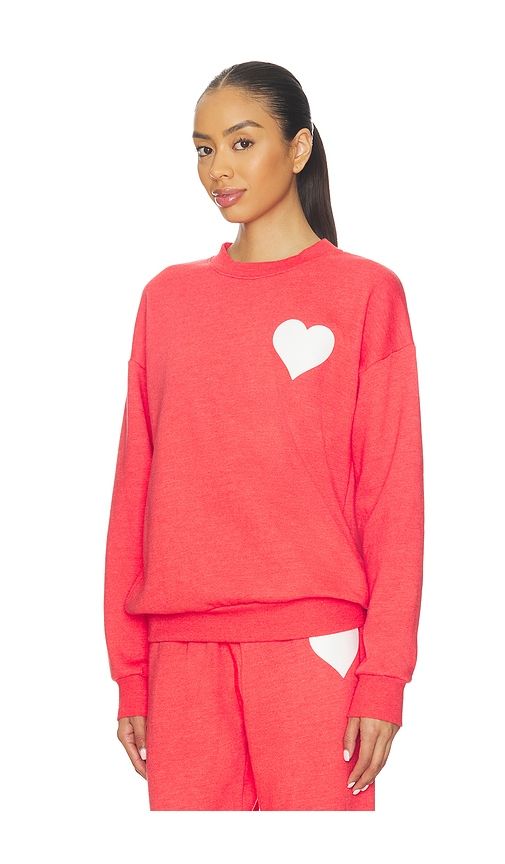 Heart Sweatshirt in Red. - size XL (also in XS) - SPRWMN - Modalova