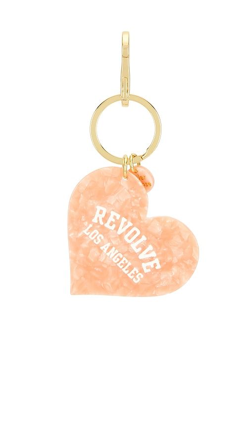 X Revolve Hand-Painted Los Angeles Collegiate Heart Bag Charm + Keychain in - Solar Eclipse - Modalova