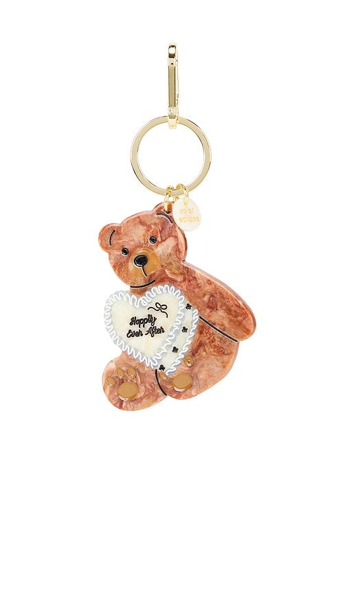 Hand-Painted Trophy Wife Cake Bear Bag Charm & Keychain in - Solar Eclipse - Modalova