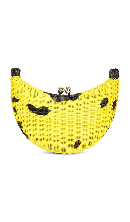 X REVOLVE X Revolve Tropical Banana Clutch in - Serpui - Modalova