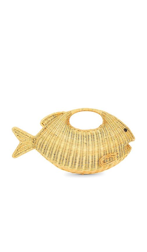 Daniel Fish Top Handle Bag in Neutral - Serpui - Modalova