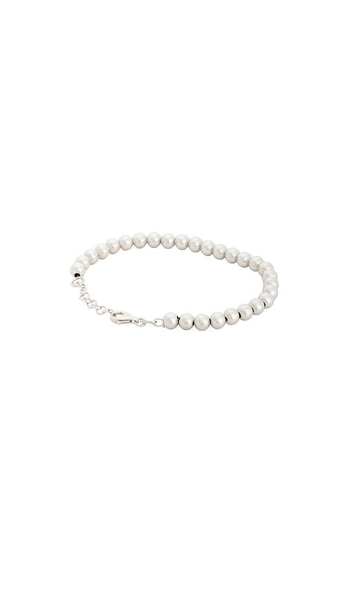 Silver Ball Bracelet in Metallic Silver - STONE AND STRAND - Modalova