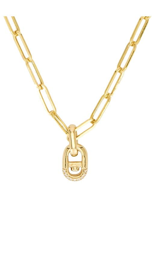 Marina Link Necklace in Metallic Gold - STONE AND STRAND - Modalova