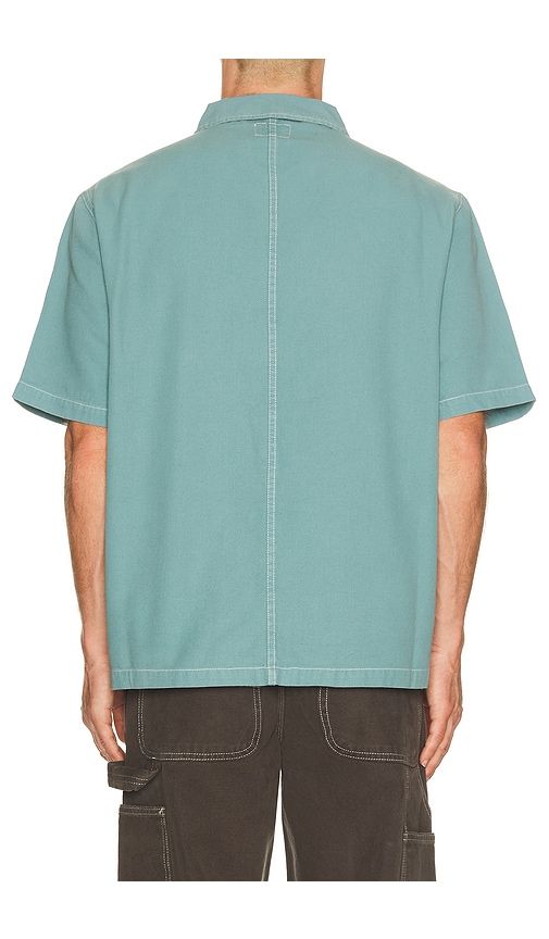 Short Sleeve Painter Shirt in Teal. - size M (also in S, XL/1X) - STAN RAY - Modalova