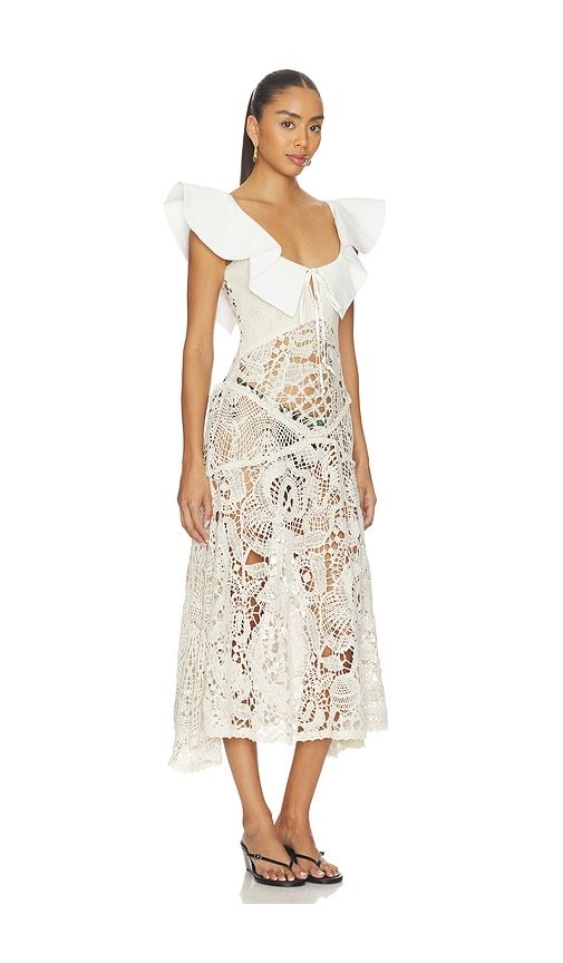 Caenes Dress in Cream. - size 36 (also in 38) - SIEDRES - Modalova