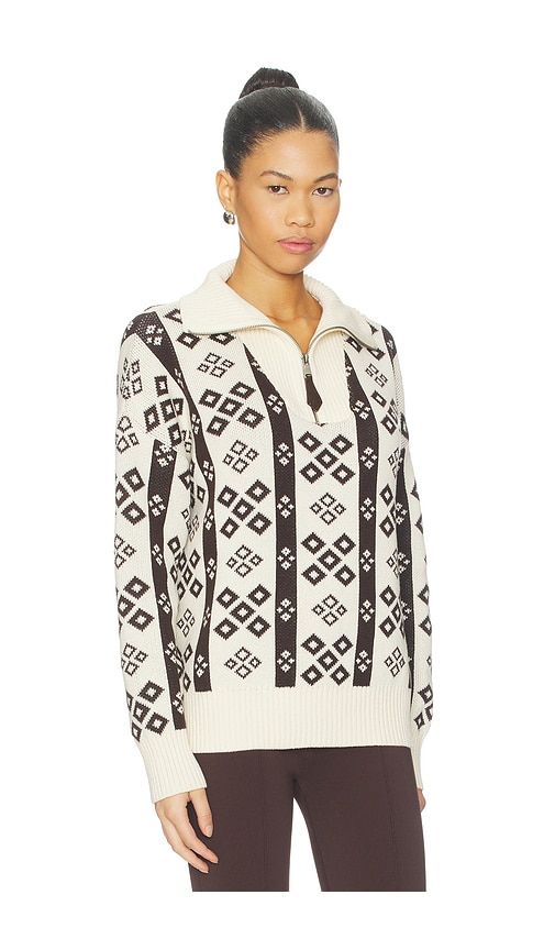 Geneva Sweater in Cream, Brown. - size M (also in S, XS) - SIEDRES - Modalova