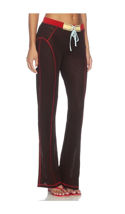 Flo Pant in Chocolate. - size L (also in S, XXS) - SIEDRES - Modalova