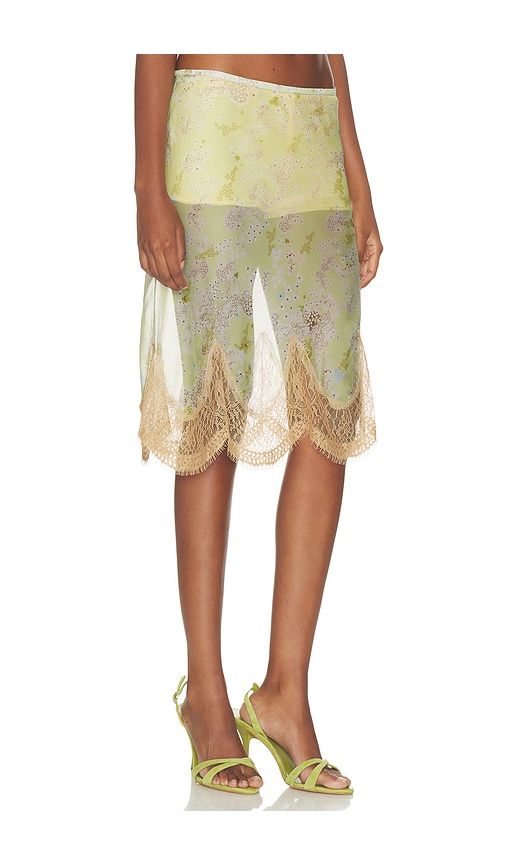 Colette Skirt in Green. - size 34 (also in 38) - SIEDRES - Modalova