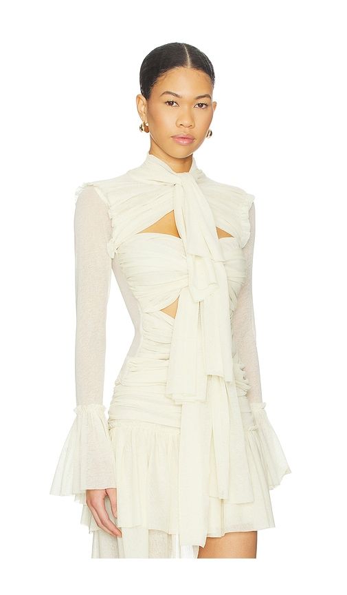 Luna Top in Cream. - size M (also in S, XS, XXS) - SIEDRES - Modalova