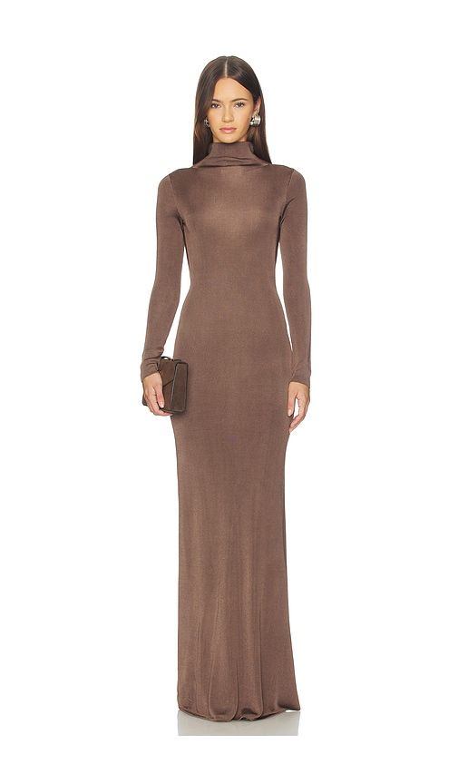 Sylveeah Draped Cowl Gown in Grey. - size M (also in S, XS, XXS) - SRG - Modalova