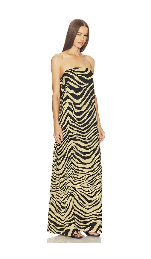 Sloan Silk Dress in Beige. - size XS (also in XXS) - SRG - Modalova