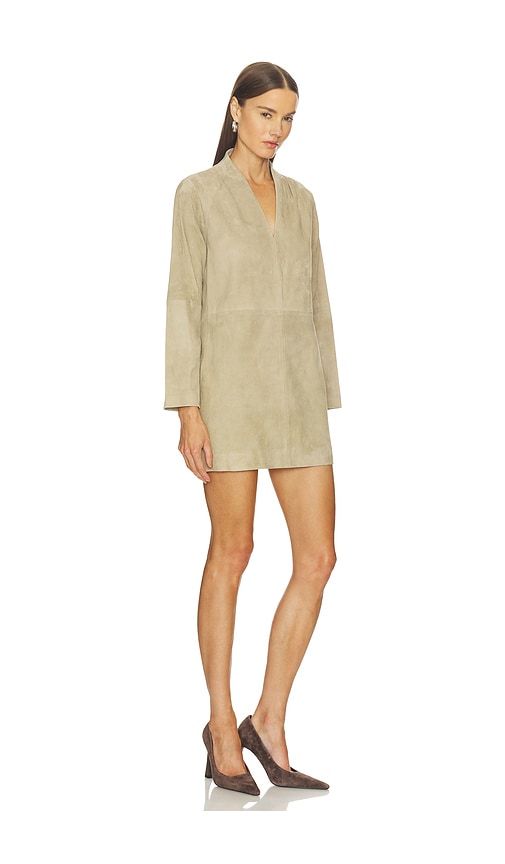 Tanya Suede Dress in Brown. - size S (also in XS) - SRG - Modalova