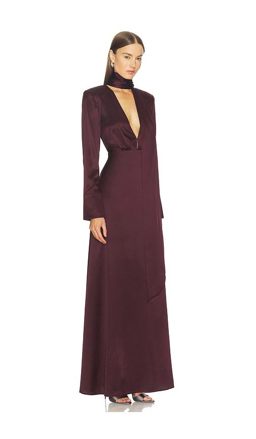 Irina Dress in Wine. - size L (also in M, S, XS, XXS) - SRG - Modalova