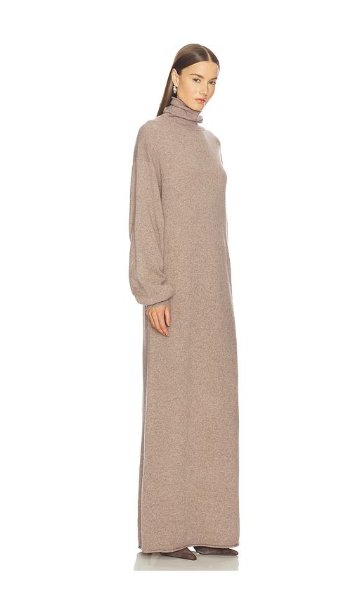 Sascha Knit Turtleneck Dress in Taupe. - size S (also in XL) - SRG - Modalova
