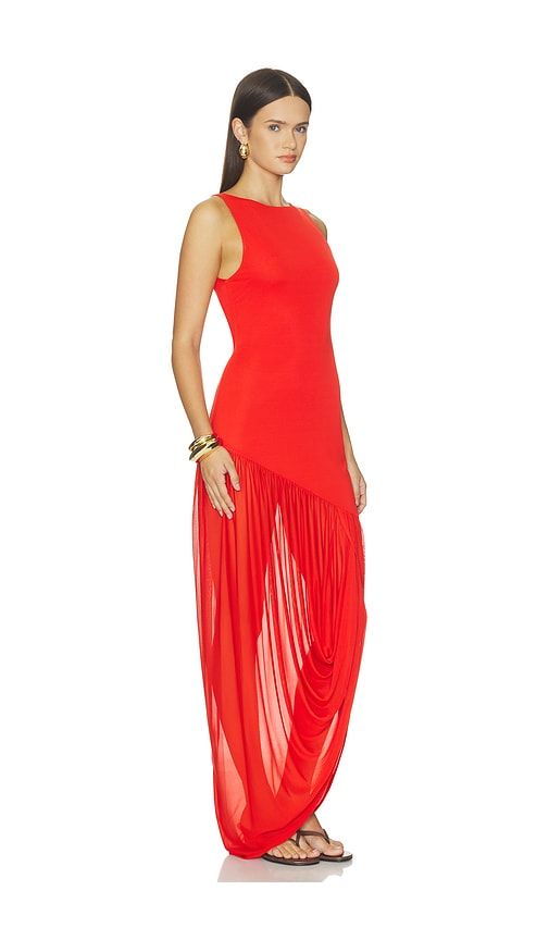 Henry Maxi Dress in Red. - size L (also in M, S, XL, XS, XXS) - SRG - Modalova