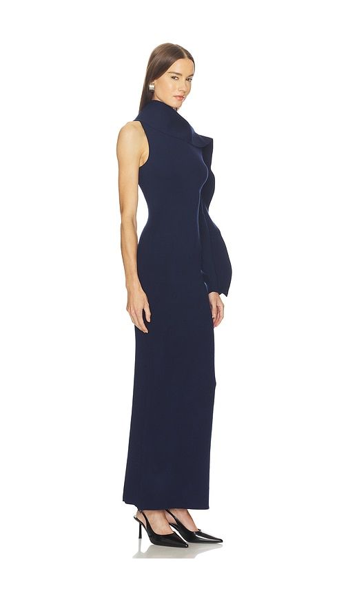 Himani Compact Knit Dress in Navy. - size S (also in XS, XXS) - SRG - Modalova