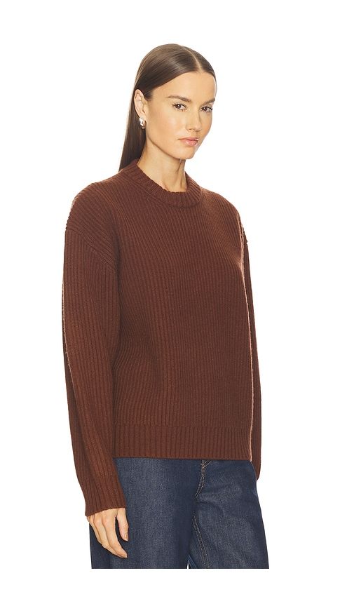 Madisyn Classic Knit Crewneck in Brown. - size M (also in S, XS) - SRG - Modalova