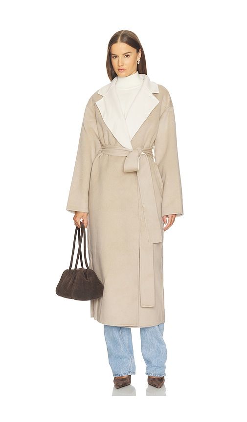 Anais Coat in Beige. - size M (also in S, XS) - SRG - Modalova