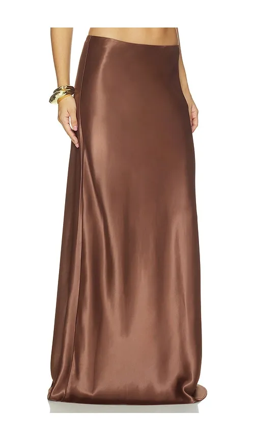 Quinn Maxi Skirt in Brown. - size L (also in M, S, XS, XXS) - SRG - Modalova