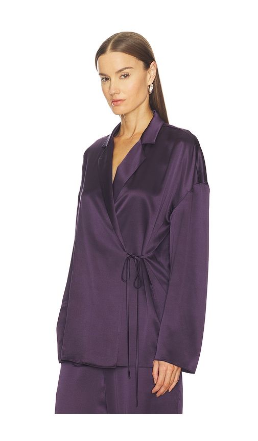 Finley Silk Top in Purple. - size S (also in XS) - SRG - Modalova