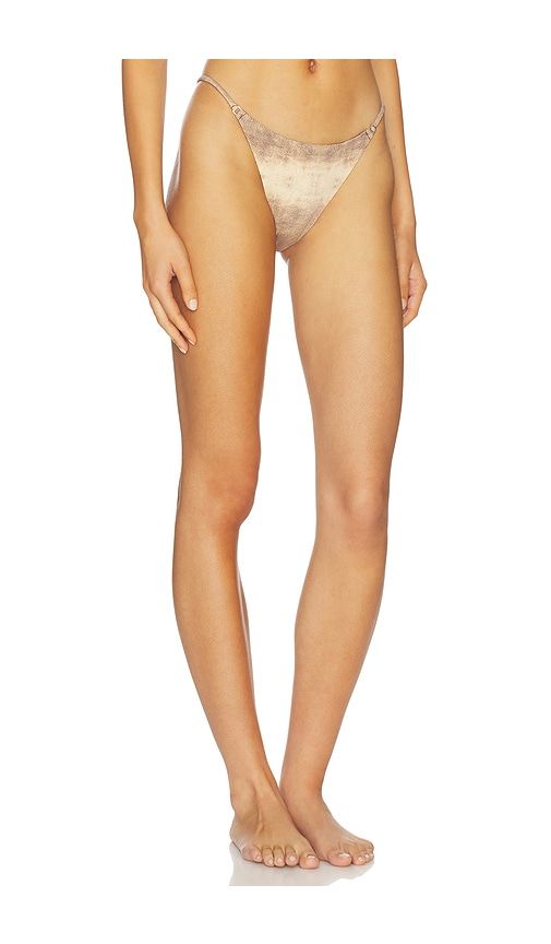 Amy Bikini Bottom in Brown. - size L (also in M, XS) - Selia Richwood - Modalova