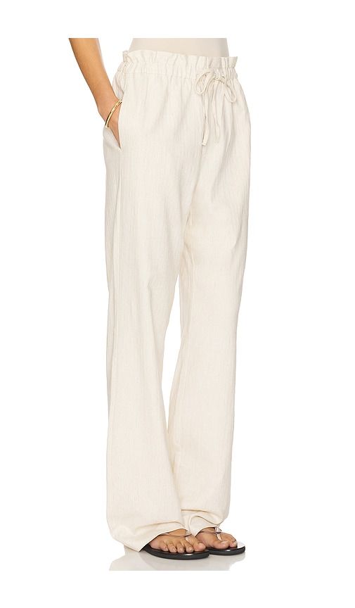 Sieste Pant in Beige. - size M (also in S, XL) - Rue Sophie - Modalova
