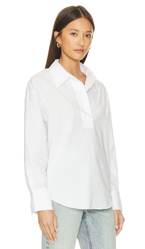 Brooke Shirt in White. - size L (also in M) - Rue Sophie - Modalova