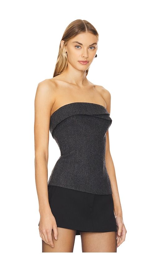 Concorde Top in Charcoal. - size L (also in M) - Rue Sophie - Modalova