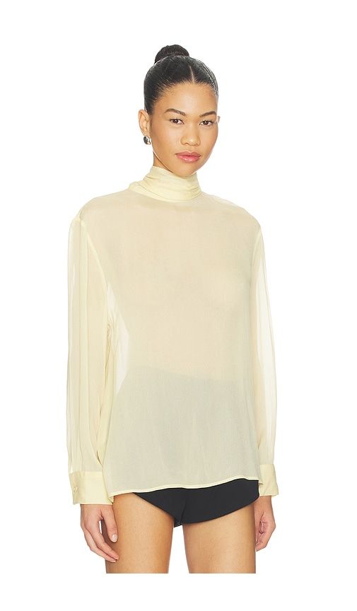 Celine Blouse in Yellow. - size L (also in M, S, XS) - Rue Sophie - Modalova