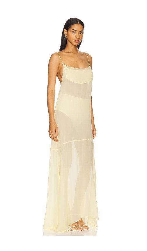 Two Piece Sheer Slip in Lemon. - size M (also in L) - SWF - Modalova