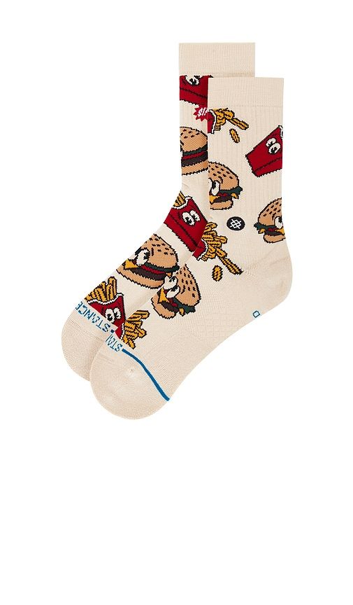 Combo Meal Crew Socks in . - size L (also in M) - Stance - Modalova